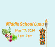 Middle School Luau