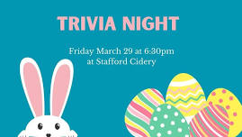 Trivia Night at Stafford Cidery