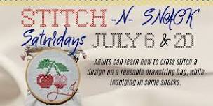 Stitch-N-Snack: Adult Cross Stitch Course