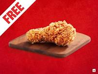 Get Free 1 Piece Chicken on a Cart Value Of Rs.499 Or More (Offer Available Friday Only) - by Kfc