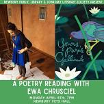 Poetry Reading with Ewa Chrusciel