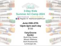 June's 3-Day Kid's Summer Art Camp