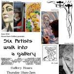 “Six Artists Walk Into A Gallery” at the Seven Stars Gallery