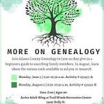 More on Genealogy Tools Available