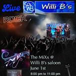 The MiXx Live!!  Partying Down at Willi B's!!