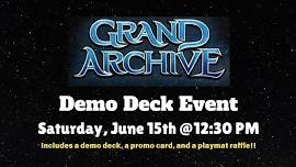 Grand Archive Demo Deck Event