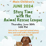 Story Time with the Animal Rescue League