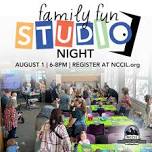 Family Fun studio Night — National Center for Children's Illustrated Literature