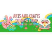 Arts & Crafts Summer Camp July 8-12 Peace & Love