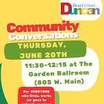 Duncan Heart & Soul Community Conversation