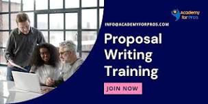 Proposal Writing 1 Day Training in Boston, MA