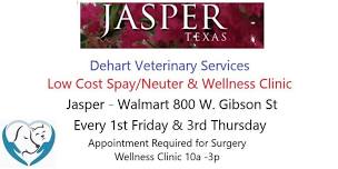 Dehart Vet Services - Jasper @ Walmart 800 W Gibson St