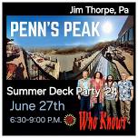 Who Knows Band at Penns Peak Summer Deck Party '24