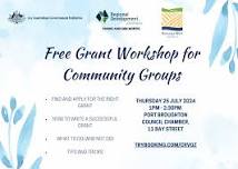 Grant Workshop for Community Groups - Port Broughton