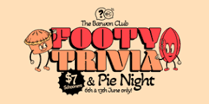 FOOTY TRIVIA & PIE NIGHT!