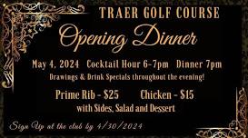 OPENING DINNER