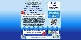 Water Safety w/Health and Human Services + Free Life Jackets (Under 30lbs)