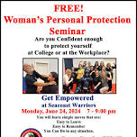 Free Woman's Personal Protection Seminar