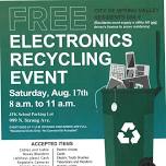 Electronics Recycling Event