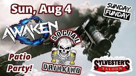 Awaken and Social Drinking at Sylvester's Saloon! Outdoor Sunday Funday!