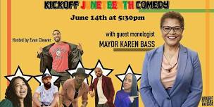 Kickoff Juneteenth Comedy