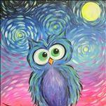 SAVE $5 AGES 7+ BLACKLIGHT~Starry Night Owl