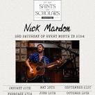 Nick Mardon Solo Live at Saints and Scholars Pub Snoqualmie, WA Saturday May 18th