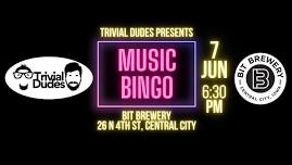 Music Bingo at BIT Brewery