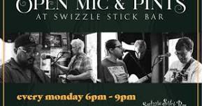 Open Mic & Pints in the Swizzle Stick!