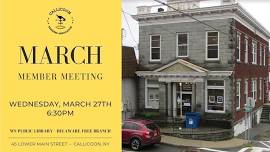 CBA March Monthly General Member Meeting