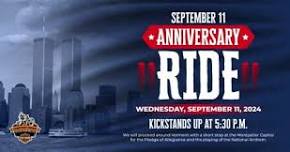 9/11 Anniversary Ride