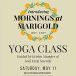 Mornings at Marigold. Yoga on the farm