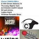 Thursday Night Wildman Karaoke Show