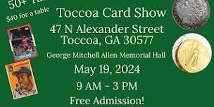 Toccoa Card Show