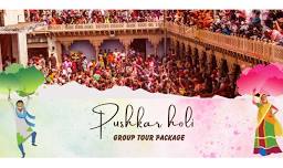 TMT Pushkar Holi Party Trip 2024 Land Package - Top Pushkar Holi Party and Pool Party