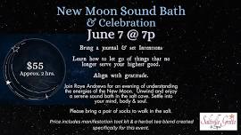 New Moon Sound Bath & Celebration