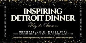 Inspiring Detroit Dinner: Key to Success