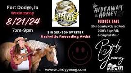 Birdy Young of Hideaway Honey @ Sneakers Eatery & Pub-Fort Dodge, Ia