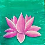 Morning Mini Masterpiece - Lotus Bloom