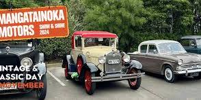 Mangatainoka Motors Vintage & Classic Day