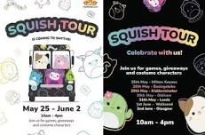 Half-term Squishmallows Squish Tour at Smyths Toys Wallsend