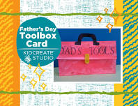 Father's Day Toolbox Card Workshop (18 Months-6 Years)