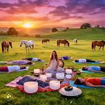 Sunset Sound Healing with the Horses at God’s Green Acre Association