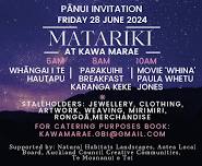 Matariki at Kawa Marae – Pānui invitation