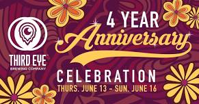 Third Eye Brewing Company 4th Anniversary Celebration