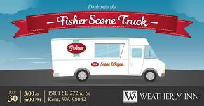 Fisher Scone Truck at Weatherly Inn Kent!