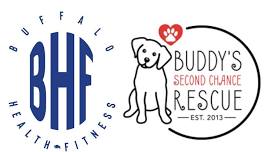 Puppy Yoga Fundraiser for Buddy's Second Chance Resuce