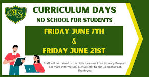 Curriculum Days