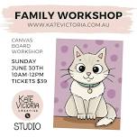 SCHOOL HOLIDAY Cat Workshop - Family Friendly