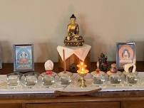 Group Meditation (10:00AM to 11:00AM), Dharma Hour (11:00AM to 12:00PM)